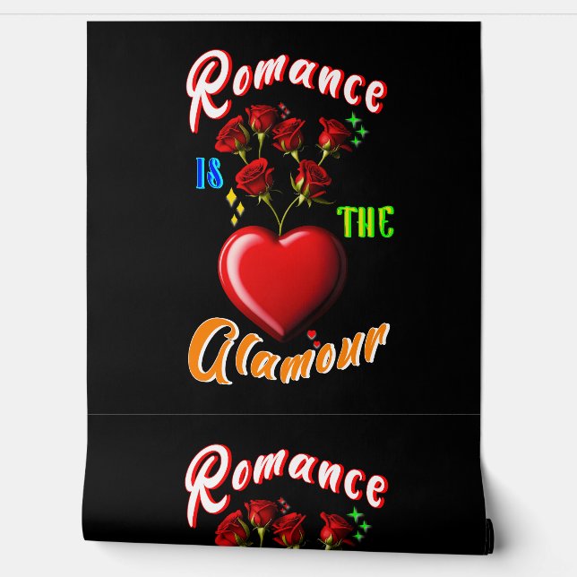 Romance is de glamour behang (Afrollen)