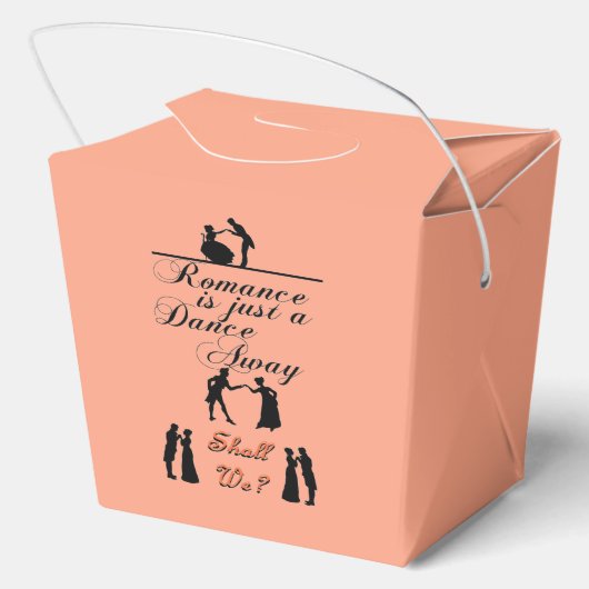 Romance is slechts een dans verwijderd bedankdoosjes (Achterkant)