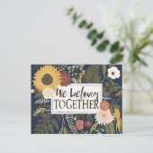 Romance IV najaar | Wij zijn samen Briefkaart (Staand voorkant)