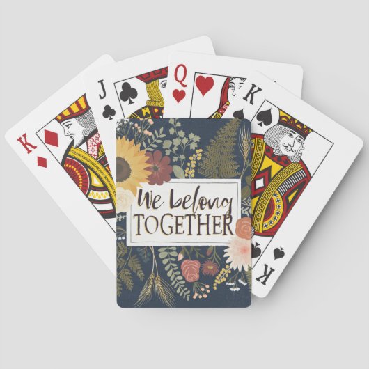 Romance IV najaar | Wij zijn samen Speelkaarten (Achterkant)
