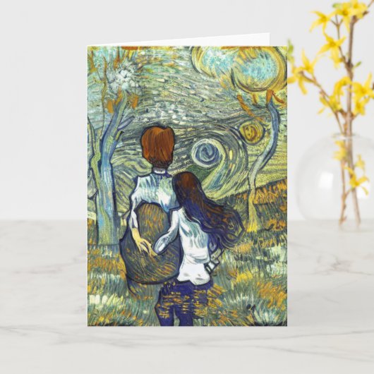 ROMANCE KAART (Gele Bloem)