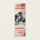 Romance Kiss Promotiemateriaal Auteur Mini Visitekaartjes (Voorkant)