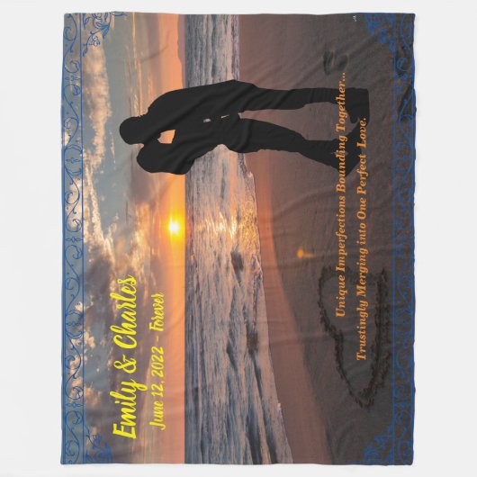 Romance koppels Cadeaus Fleece Deken (Voorkant)