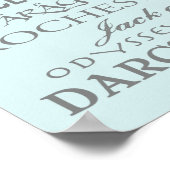 Romance koppelt aangepast Poster - KIES UW KLEUR (Hoek)