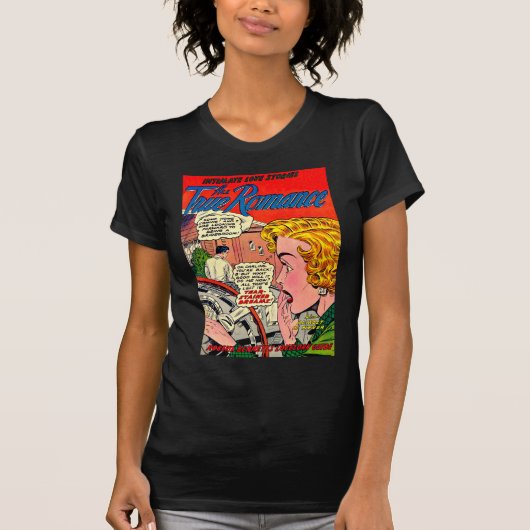 Romance kunst - romantische kunst t-shirt (Voorkant)