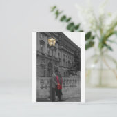 Romance lamplicht briefkaart (Staand voorkant)