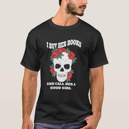 Romance lezen Ik koop haar boeken en noem haar een T-shirt (Voorkant)