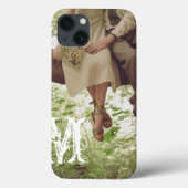  Romance Liefde Koppel Monogram IPAD Case (Achterkant)