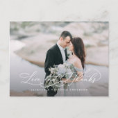 Romance Love and Bedankt Briefkaart (Voorkant)