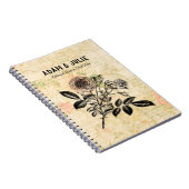 Romance Love Wedding Jubileum of Valentijnsdag Notitieboek (Rechterzijde)