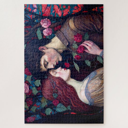  Romance Lovers Couple Legpuzzel (Verticaal)