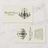 Romance met een luchters ~ Visitekaartje (Voorkant / Achterkant)