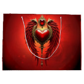 romance met hart en vleugels. groot cadeauzakje (Achterkant)