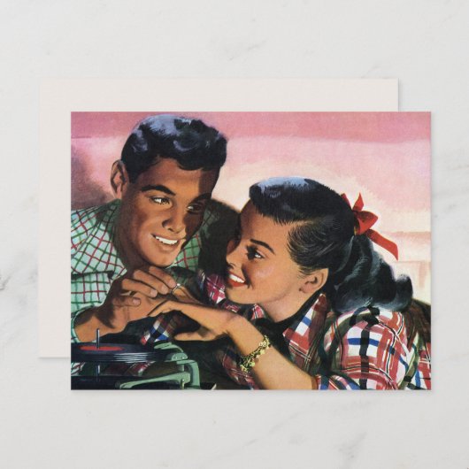  Romance, middelbare school Sweethearts in Love (Voorkant / Achterkant)