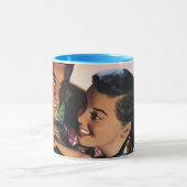 Romance, middelbare school Sweethearts in Love Mok (Midden)