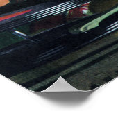  Romance, middelbare school Sweethearts in Love Poster (Hoek)