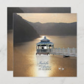 Romance op het meer kaart (Voorkant / Achterkant)