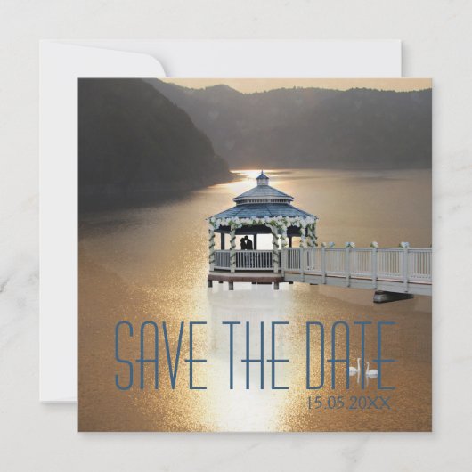 Romance op het meer Save the Date (Voorkant)