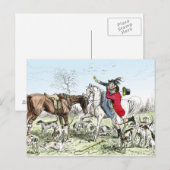 Romance over de Hunt Briefkaart (Voorkant / Achterkant)