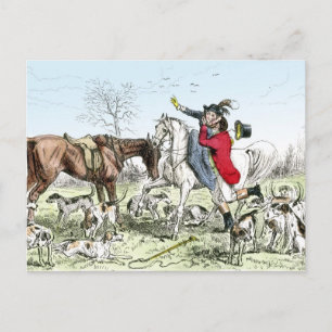 Romance over de Hunt Briefkaart