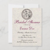  Romance paar Antiek Rozen bruiloft Kaart (Voorkant)