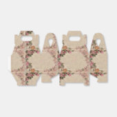  Romance paar: Antiek Rozen Girly Love Bedankdoosjes (Uitgevouwen)