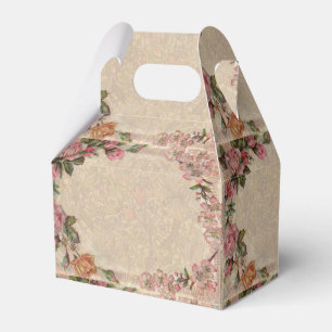 Romance paar: Antiek Rozen Girly Love Bedankdoosjes