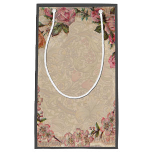 Romance paar: Antiek Rozen Girly Love Klein Cadeauzakje