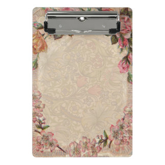 Romance paar: Antiek Rozen Girly Love Mini Klembord