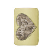  Romance paar, man en vrouw, goud Badmat (Voorkant Verticaal)