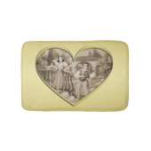  Romance paar, man en vrouw, goud Badmat (Voorkant)