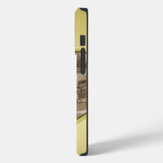  Romance paar, man en vrouw, goud Case-Mate iPhone Case (Achterkant / Links)