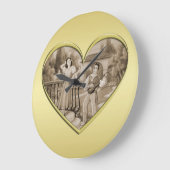  Romance paar, man en vrouw, goud Grote Klok (Hoek)