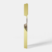  Romance paar, man en vrouw, goud iPhone Hoesje (Rechterkant)