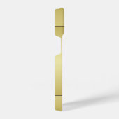 Romance paar, man en vrouw, goud iPhone Hoesje (Rechterkant)