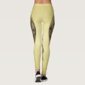 Romance paar, man en vrouw, goud Leggings (Achterkant)