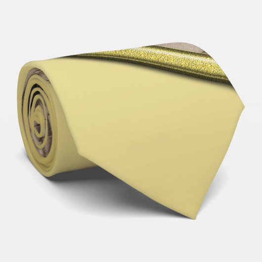  Romance paar, man en vrouw, goud Stropdas (Opgerold)