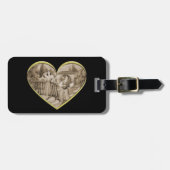  Romance paar, man en vrouw liefde Bagagelabel (Voorkant horizontaal)