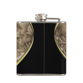  Romance paar, man en vrouw liefde Heupfles (Achterkant)