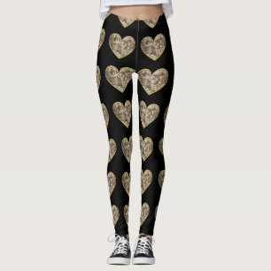 Romance paar, man en vrouw liefde Leggings