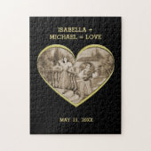  Romance paar, man en vrouw liefde Legpuzzel (Verticaal)