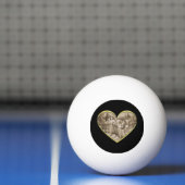  Romance paar, man en vrouw liefde Pingpongbal (Net)