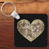  Romance paar, man en vrouw liefde Sleutelhanger (Voorkant)