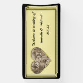 Romance paar, man en vrouw liefde Spandoek (Verticaal)