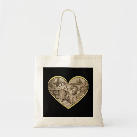  Romance paar, man en vrouw liefde Tote Bag (Voorkant)