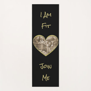 Romance paar, man en vrouw liefde Yogamat