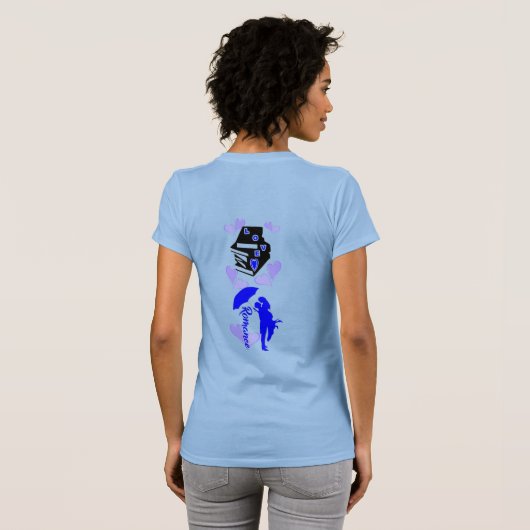 Romance (paraplu) t-shirt (Achterkant volledig)