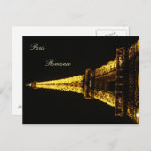 Romance Parijs Briefkaart (Voorkant / Achterkant)