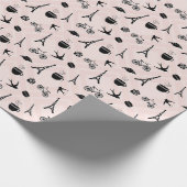 Romance Parijs Cadeaupapier (Hoek)