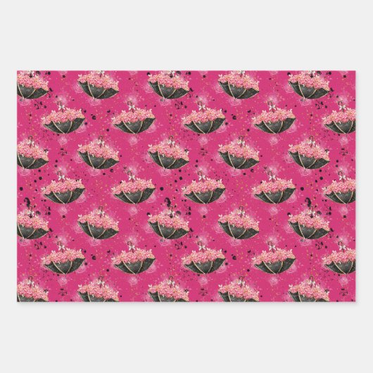 Romance Parijs Inpakpapier Vel (Voorkant 2)